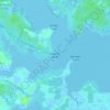 Topografische kaart Marshy Point, hoogte, reliëf