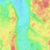 Topografische kaart Bertoldshofen, hoogte, reliëf