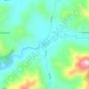 Topografische kaart Belén, hoogte, reliëf