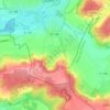 Topografische kaart Boisgeloup, hoogte, reliëf