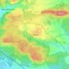 Topografische kaart Schmie, hoogte, reliëf