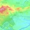 Topografische kaart Belle, hoogte, reliëf