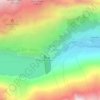 Topografische kaart Göscheneralp, hoogte, reliëf