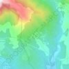Topografische kaart Murias, hoogte, reliëf