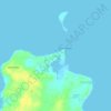 Topografische kaart Carot, hoogte, reliëf