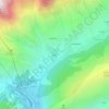 Topografische kaart Meyen, hoogte, reliëf
