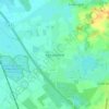 Topografische kaart Kleinvollstedt, hoogte, reliëf