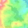 Topografische kaart Aspai, hoogte, reliëf