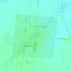 Topografische kaart General Alvear, hoogte, reliëf