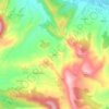 Topografische kaart Arana, hoogte, reliëf