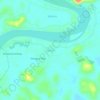 Topografische kaart Kertau, hoogte, reliëf