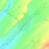 Topografische kaart Evrensekiz, hoogte, reliëf