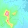 Topografische kaart Songad Fort, hoogte, reliëf
