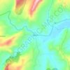 Topografische kaart Nariño, hoogte, reliëf