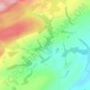 Topografische kaart Sauchrie, hoogte, reliëf