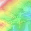 Topografische kaart Komperdell, hoogte, reliëf