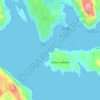 Topografische kaart Tob Rubha nam Buthan, hoogte, reliëf