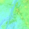 Topografische kaart Schülp, hoogte, reliëf