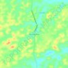 Topografische kaart Unión Porvenir, hoogte, reliëf