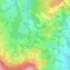 Topografische kaart Vornholz, hoogte, reliëf