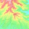 Topografische kaart Mayasang, hoogte, reliëf