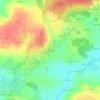 Topografische kaart Le Bas Luat, hoogte, reliëf