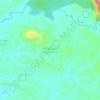 Topografische kaart FELDA Lepar Utara 2 & 4, hoogte, reliëf