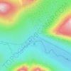 Topografische kaart Altnafeadh, hoogte, reliëf