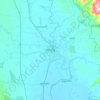 Topografische kaart Taungoo, hoogte, reliëf