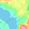 Topografische kaart Tighnafiline, hoogte, reliëf