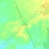 Topografische kaart Cuatro Bocas, hoogte, reliëf