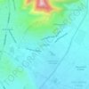 Topografische kaart Las Palmas, hoogte, reliëf