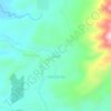 Topografische kaart Busay, hoogte, reliëf