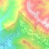 Topografische kaart Demirciler, hoogte, reliëf