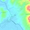 Topografische kaart Malili, hoogte, reliëf