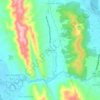 Topografische kaart Macalva, hoogte, reliëf