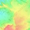 Topografische kaart Migalo, hoogte, reliëf