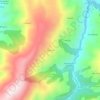 Topografische kaart Labayos, hoogte, reliëf