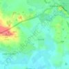 Topografische kaart Onston, hoogte, reliëf