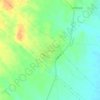 Topografische kaart Cascajal, hoogte, reliëf