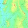 Topografische kaart เอราวัณ, hoogte, reliëf
