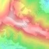 Topografische kaart Somaloma, hoogte, reliëf