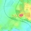 Topografische kaart Rothenberge, hoogte, reliëf