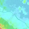 Topografische kaart KAMPUNG MADAI KUNAK, hoogte, reliëf