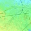 Topografische kaart Beekmolen, hoogte, reliëf