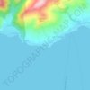 Topografische kaart Balas, hoogte, reliëf