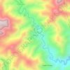 Topografische kaart Batad, hoogte, reliëf
