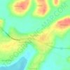 Topografische kaart Mujjumbula, hoogte, reliëf