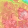 Topografische kaart Gålarp, hoogte, reliëf