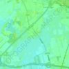 Topografische kaart Achterste-Erm, hoogte, reliëf